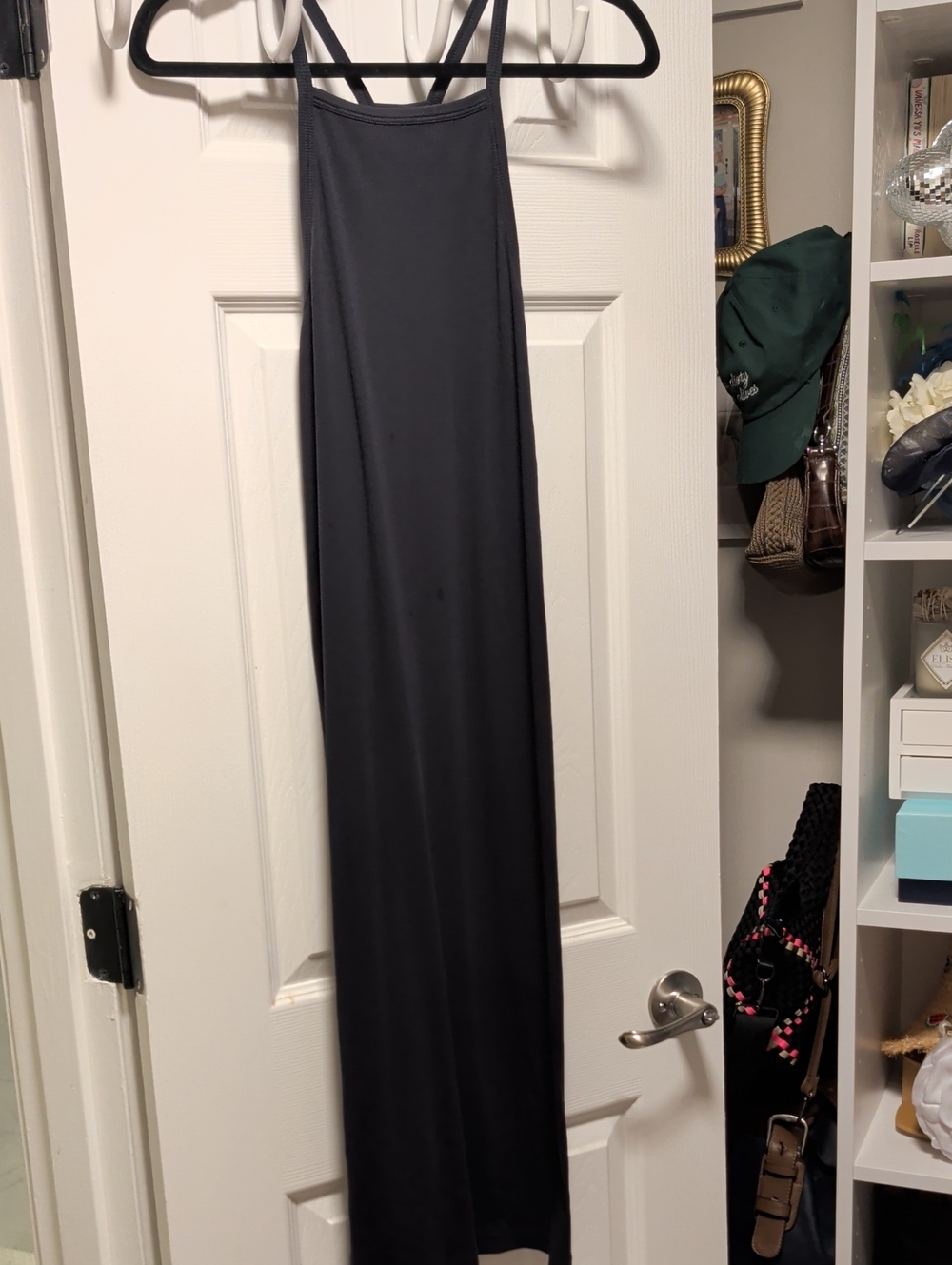 Everlane Black Ribbed Dress